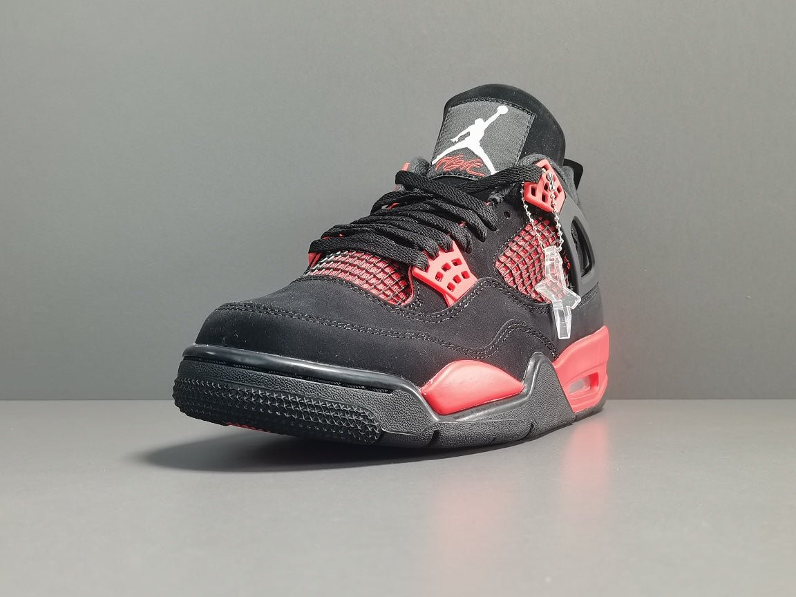 Jordan 4 Red Thunder - Premium Retro Basketball Sneakers