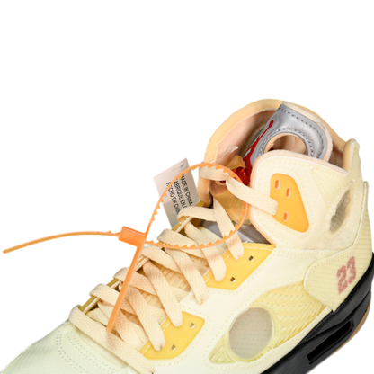 Off-White x AJ5 Retro 'Sail'