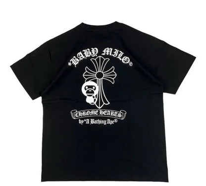 Bape X Chrome Heart Tee Shirt