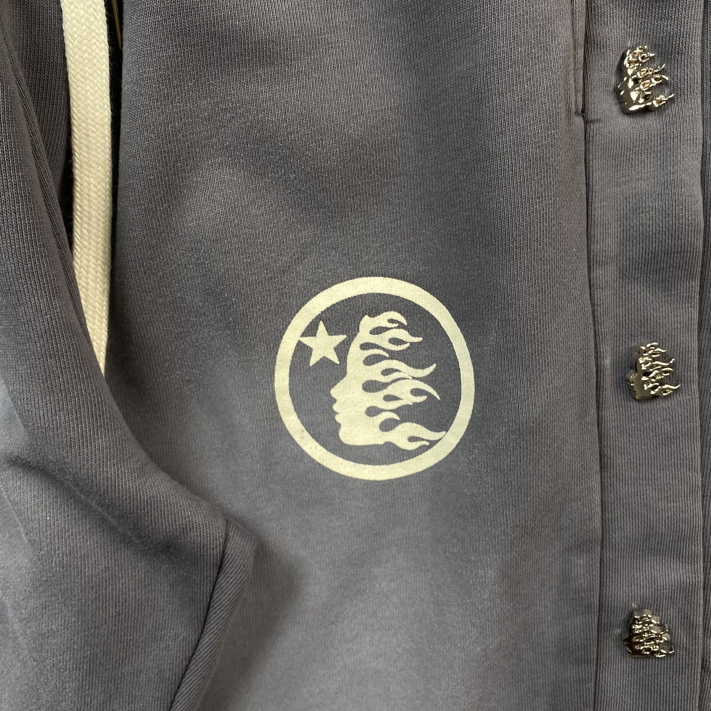 Records Graphic Sweatpants – Heavyweight Grey