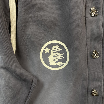 Records Graphic Sweatpants – Heavyweight Grey