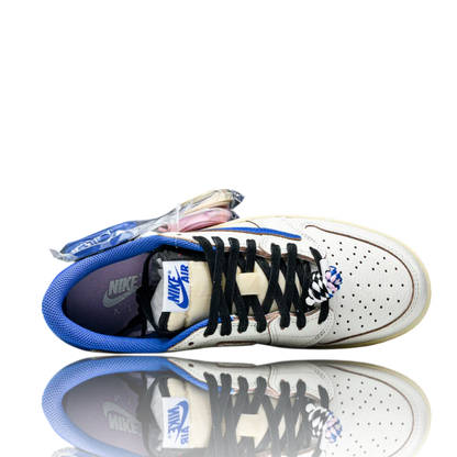 Travis Scott x Fragment AJ1 Low OG 'Sail Military Blue'