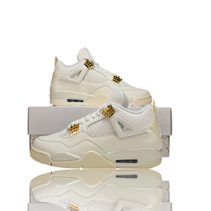 AJ4 Retro 'Metallic Gold'