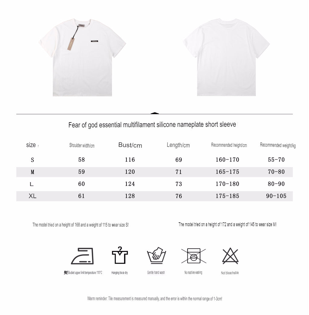 Minimalist Logo T-Shirt – White