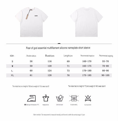 Minimalist Logo T-Shirt – White