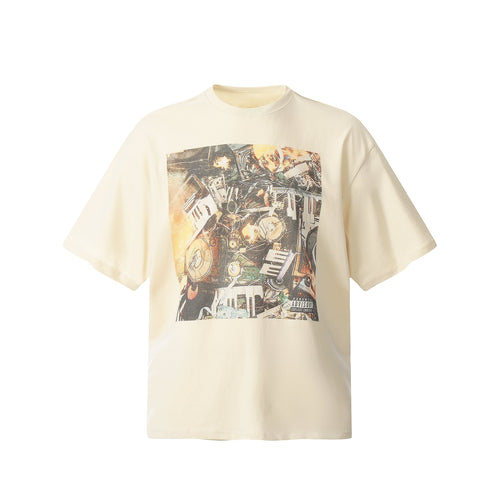 GALLERY DEPT Vintage-Inspired Graphic T-Shirt