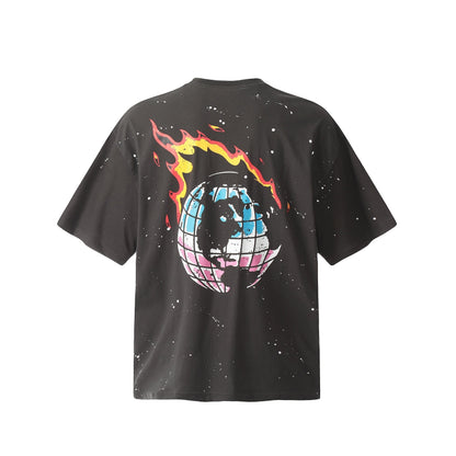 GALLERY DEPT Hand-Painted Eco Elements Heavyweight T-Shirt