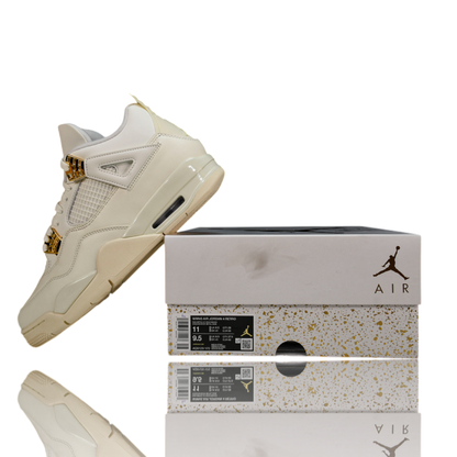 AJ4 Retro 'Metallic Gold'