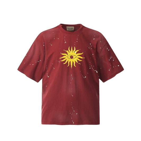 GALLERY DEPT Sun God Hand-Painted Heavyweight T-Shirt