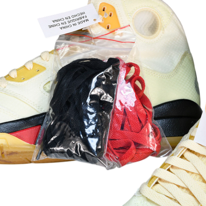 Off-White x AJ5 Retro 'Sail'