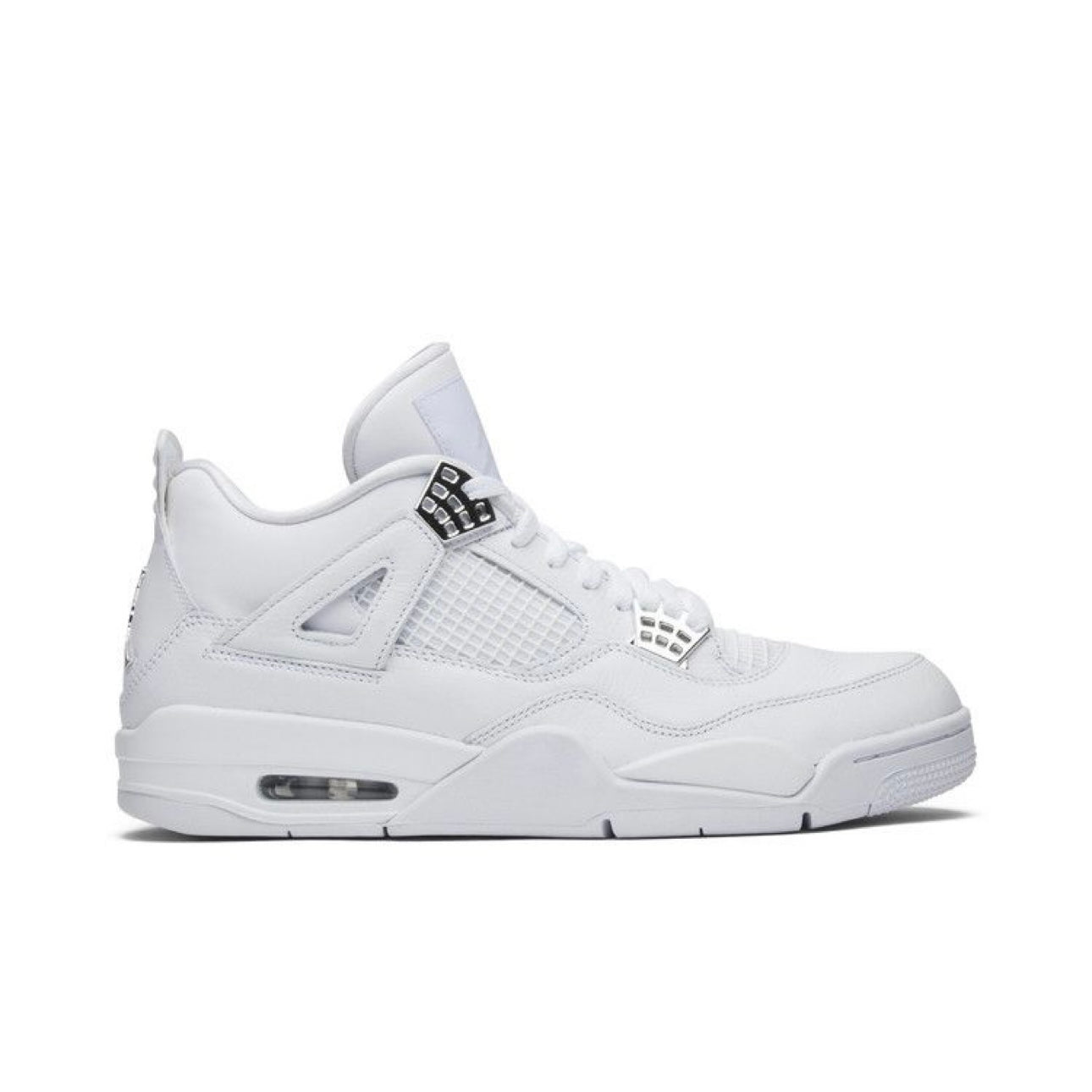 Jordan 4 Pure Money - Premium White Retro Sneakers