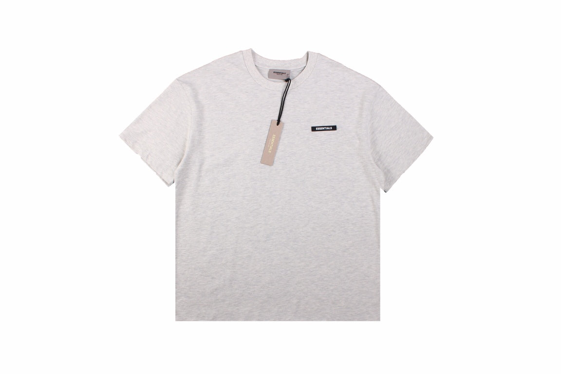 Minimalist Logo T-Shirt – Heather Grey