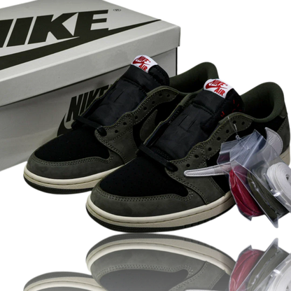 Travis Scott x AJ1 Low OG 'Black Olive'