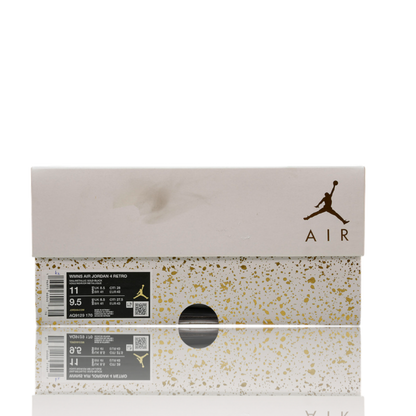 AJ4 Retro 'Metallic Gold'