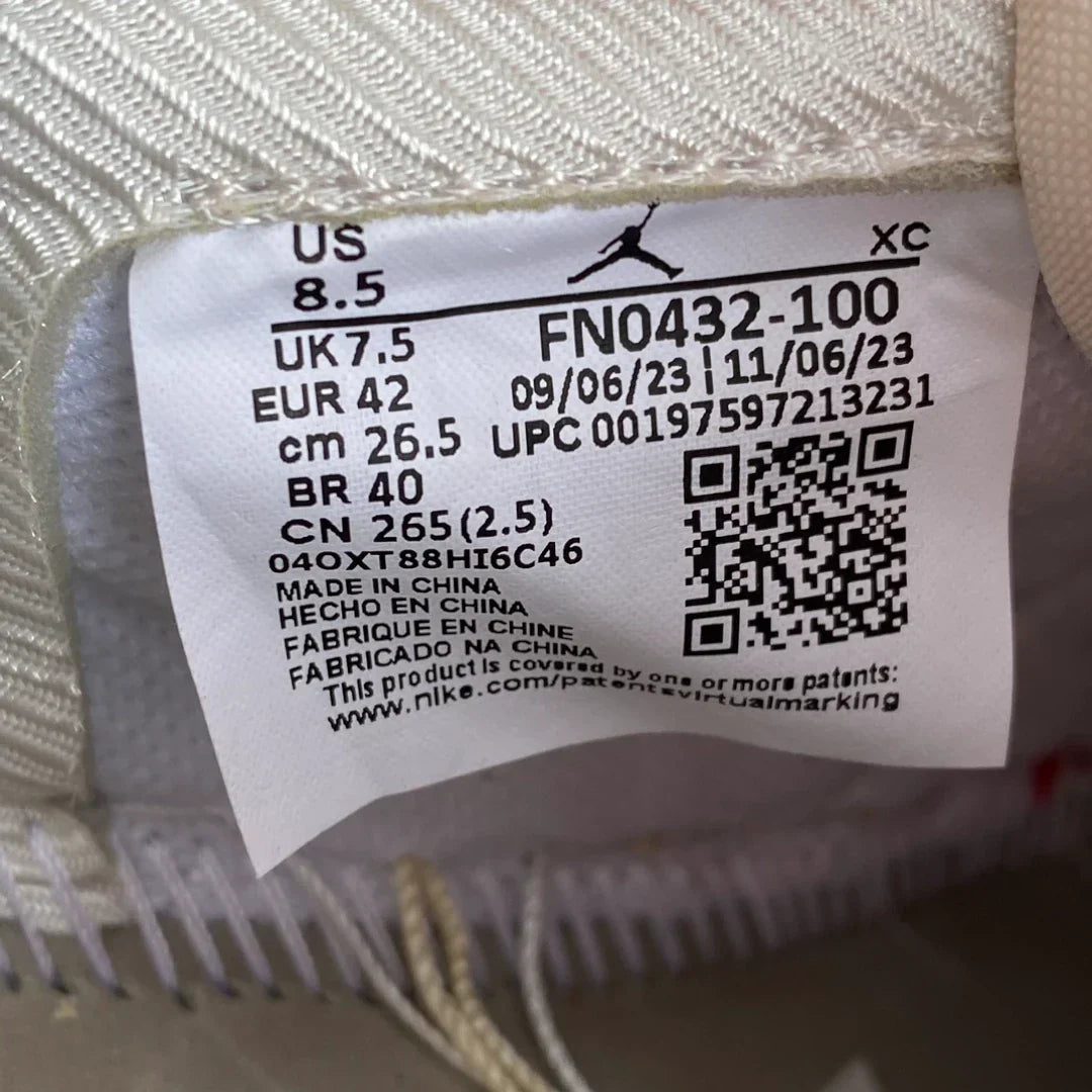 AJ1 Retro Low OG x Trophy Room 'Rookie Card' Away