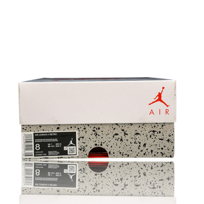 AJ4 Retro 'White Oreo'