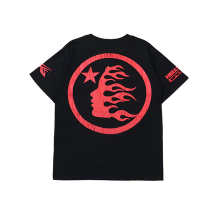 Hellstar "Beat Us" Black T-Shirts