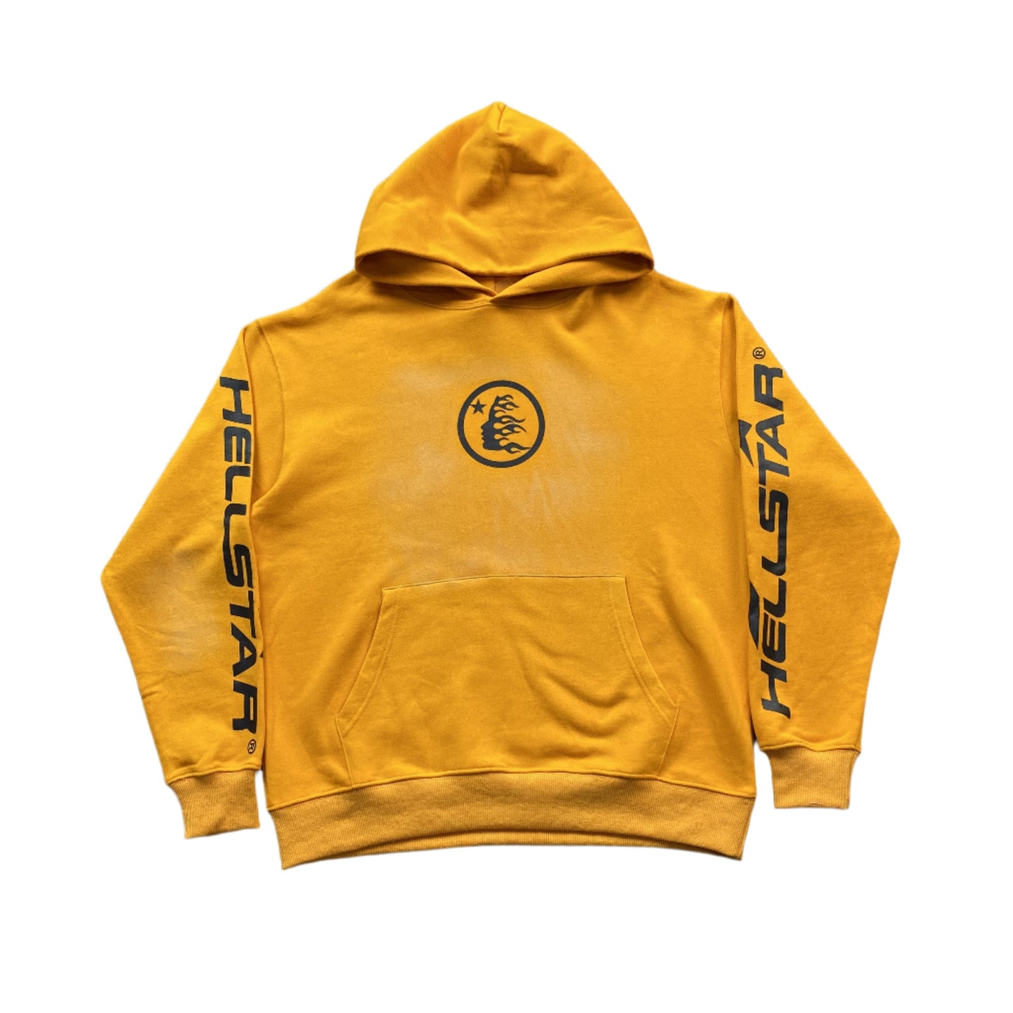 Hellstar "Records" Yellow Hoodie
