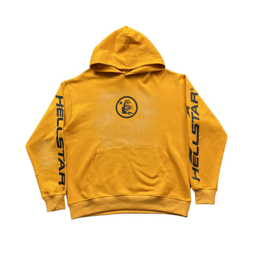 Hellstar "Records" Yellow Hoodie