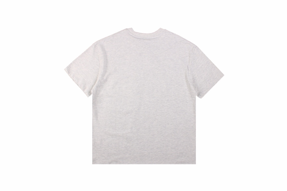 Minimalist Logo T-Shirt – Heather Grey