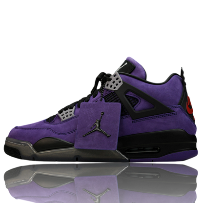 Travis Scott x AJ4 Retro Purple 'Friends and Family'