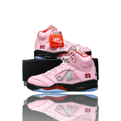 AJ5 Retro Awake NY 'Boro – Arctic Pink'