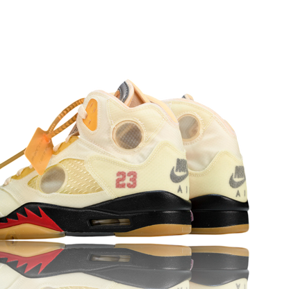 Off-White x AJ5 Retro 'Sail'
