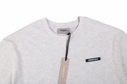 Minimalist Logo T-Shirt – Heather Grey