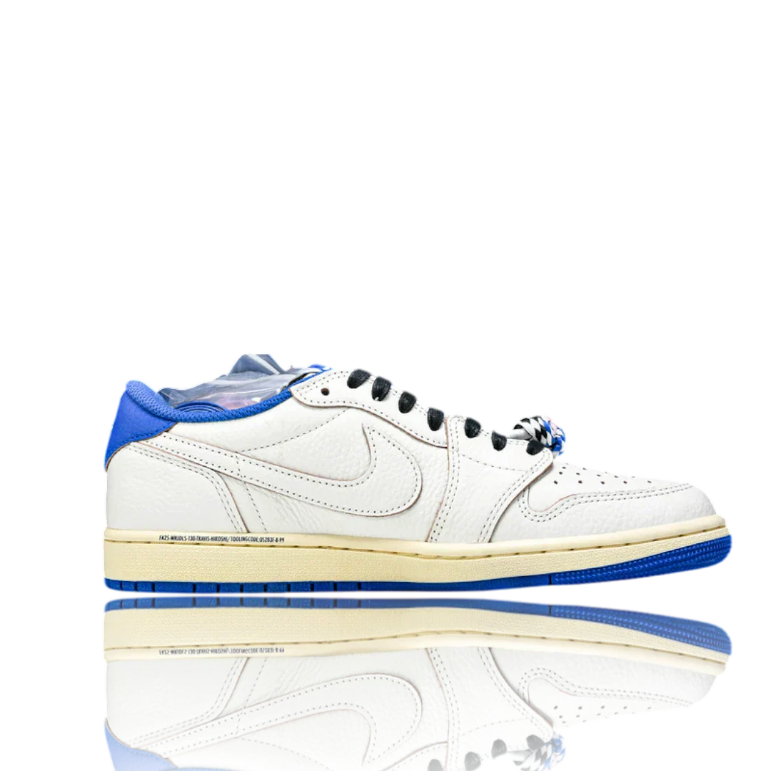 Travis Scott x Fragment AJ1 Low OG 'Sail Military Blue'