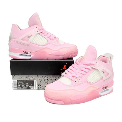 Jordan 4 x Off-White Rose Peach - Limited Collaboration Sneakers