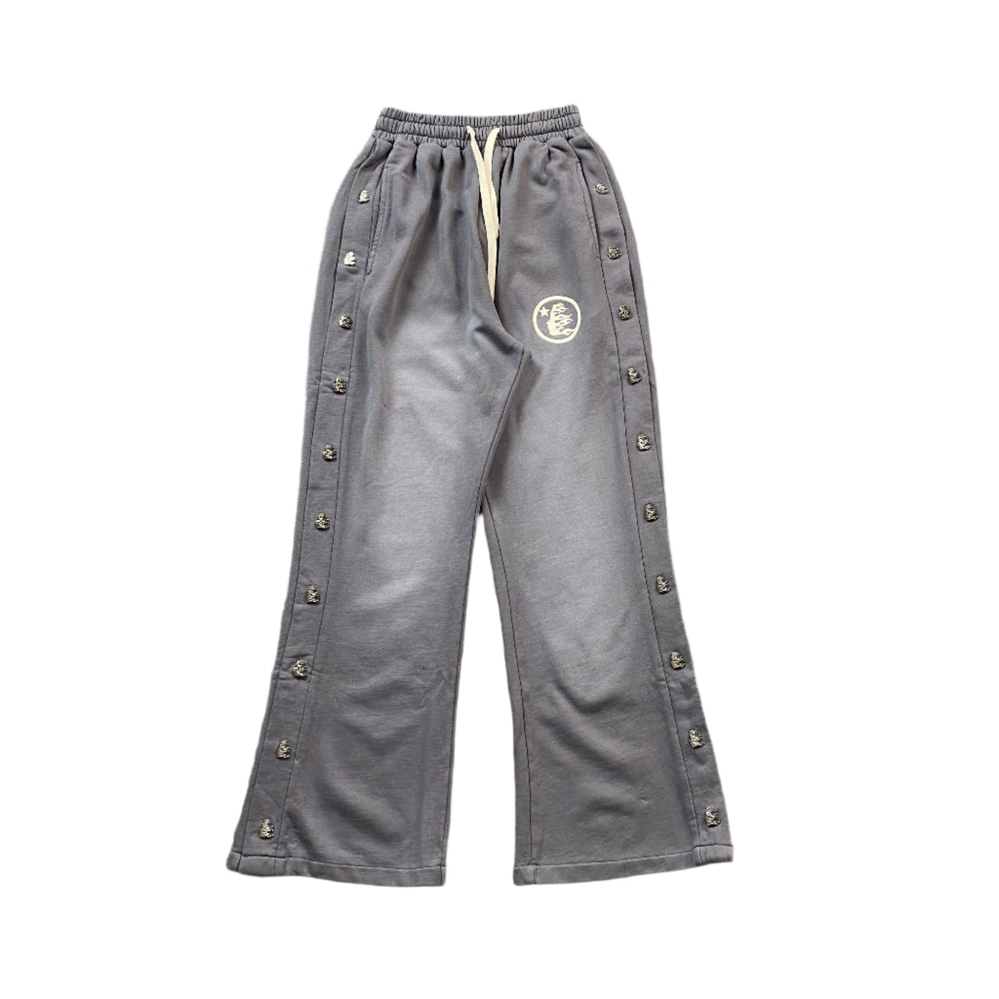 Records Graphic Sweatpants – Heavyweight Grey