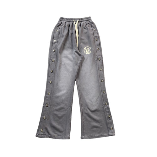 Records Graphic Sweatpants – Heavyweight Grey