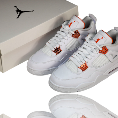 AJ4 Retro 'Metallic Orange'