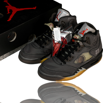 Off-White x AJ5 Retro 'Muslin'