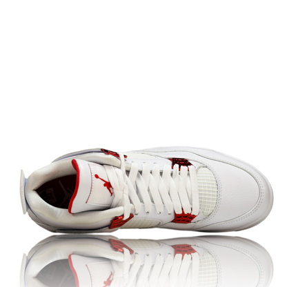 AJ4 Retro 'Metallic Red'