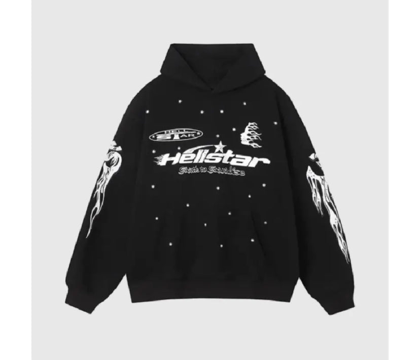 Hellstar Studios Records Tracksuit Black（full set）