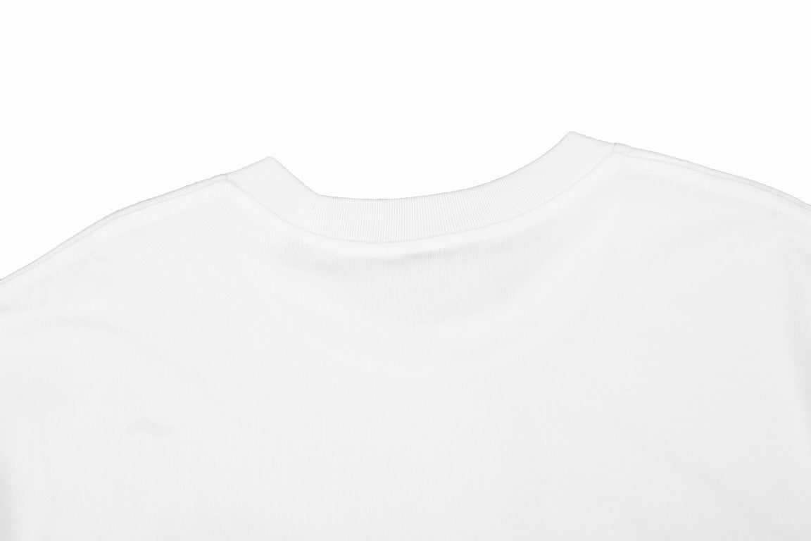 Minimalist Logo T-Shirt – White