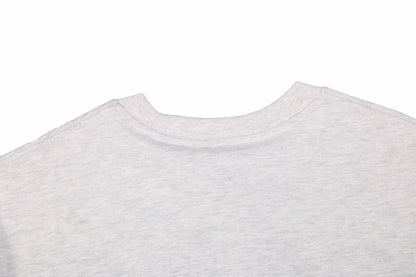 Minimalist Logo T-Shirt – Heather Grey