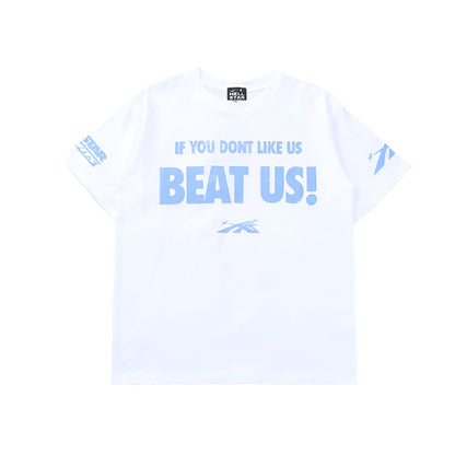 Hellstar "Beat Us" White T-Shirts