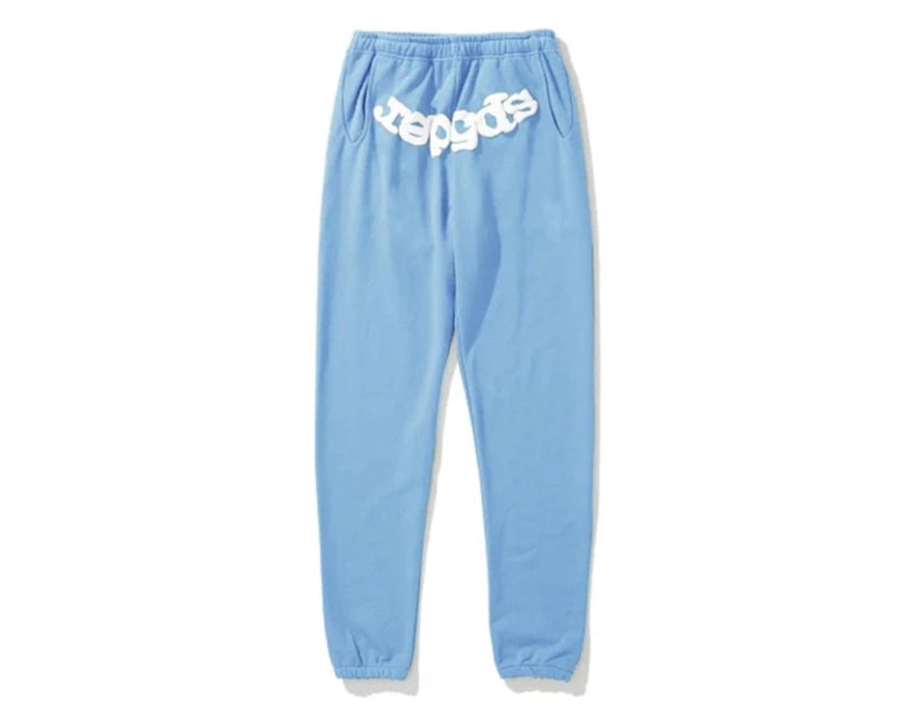 SKY BLUE SP5DER TRACKSUIT