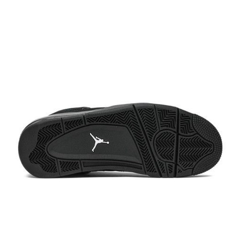 Jordan 4 Black Cat - Premium All-Black Retro Sneakers