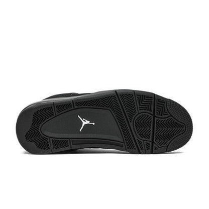 Jordan 4 Black Cat - Premium All-Black Retro Sneakers