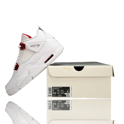 AJ4 Retro 'Metallic Red'