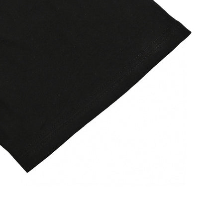 Starry Sky Embroidered Logo Tee – Black