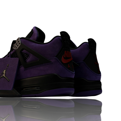 Travis Scott x AJ4 Retro Purple 'Friends and Family'