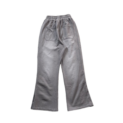 Records Graphic Sweatpants – Heavyweight Grey