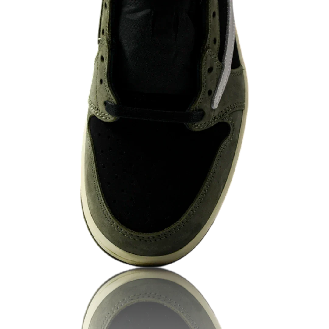 Travis Scott x AJ1 Low OG 'Black Olive'