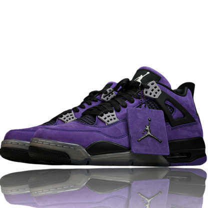 Travis Scott x AJ4 Retro Purple 'Friends and Family'