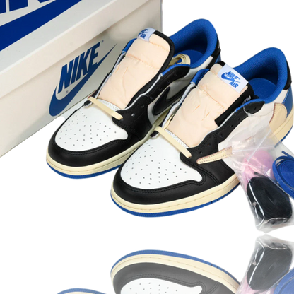 Travis Scott x AJ1 Low OG Fragment ‘Military Blue’