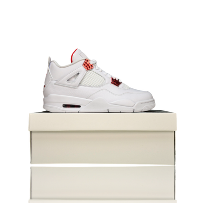 AJ4 Retro 'Metallic Red'